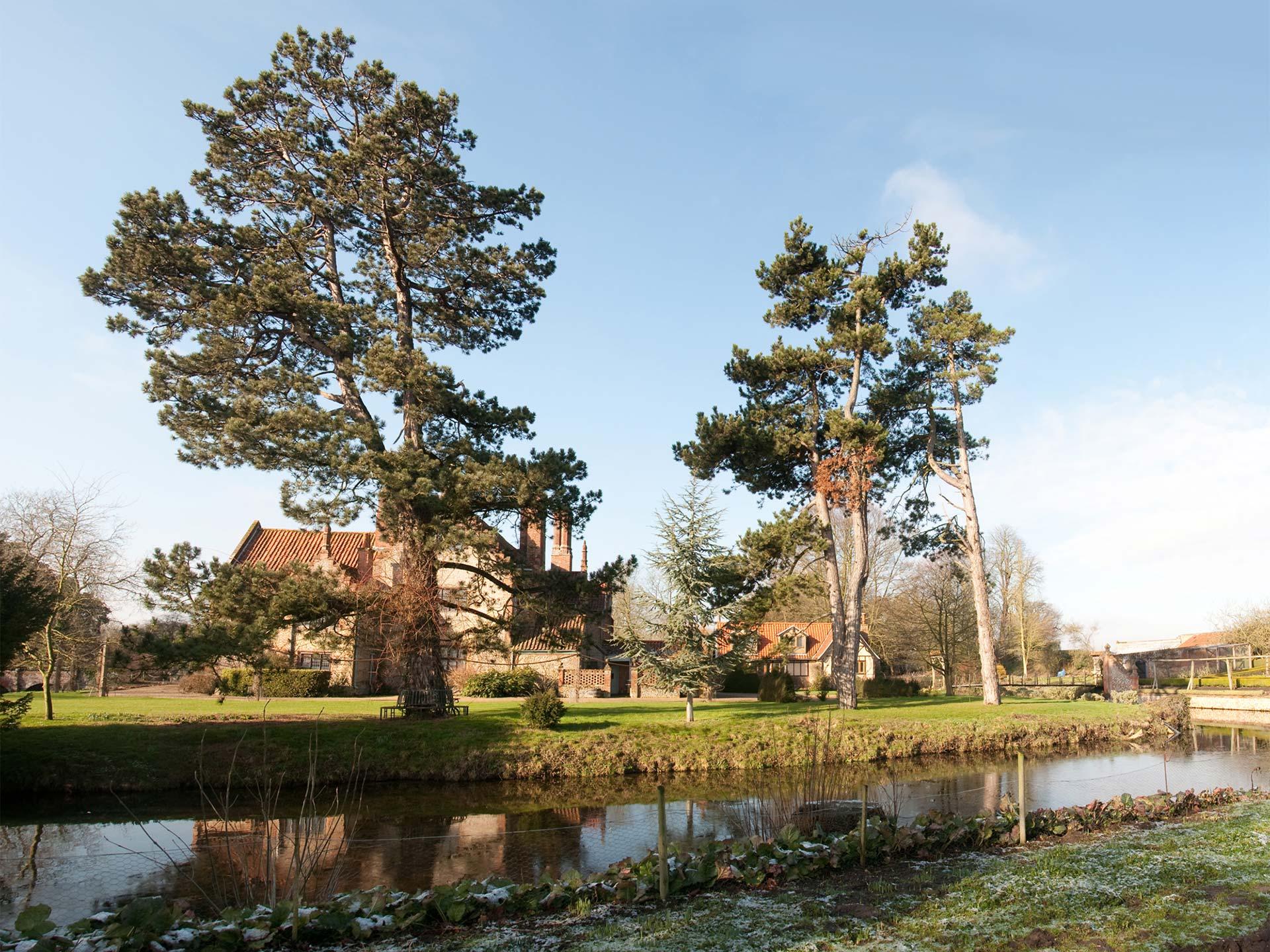 The East Lawn at Hindringham Hall, Norfolk